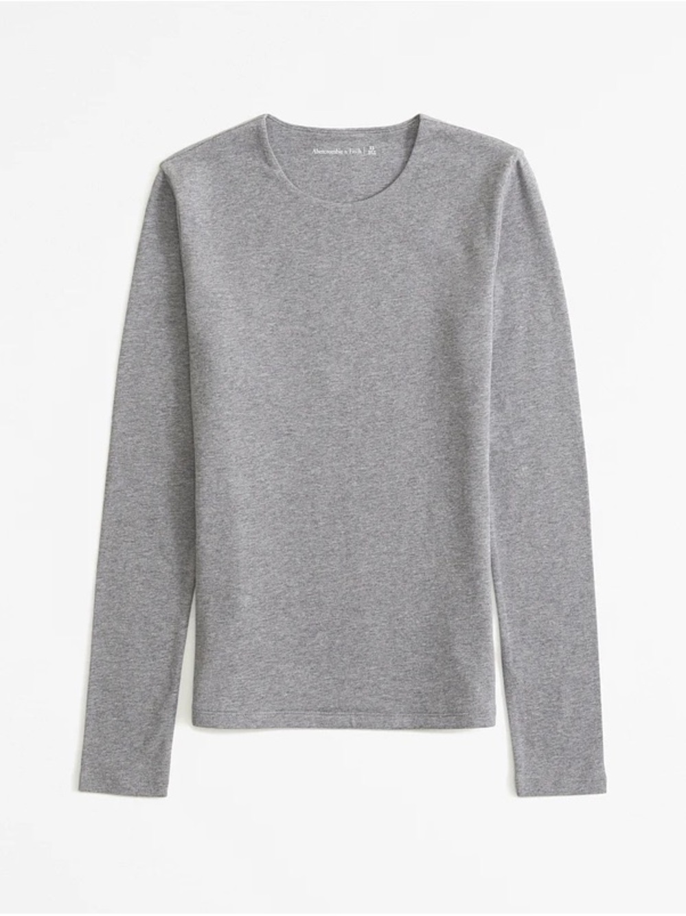 Abercrombie & Fitch Gray Long Sleeve Tee
